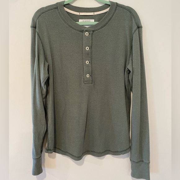 REI Tops Nwot Rei Coop Womens Farland Henley In Olive Green Poshmark